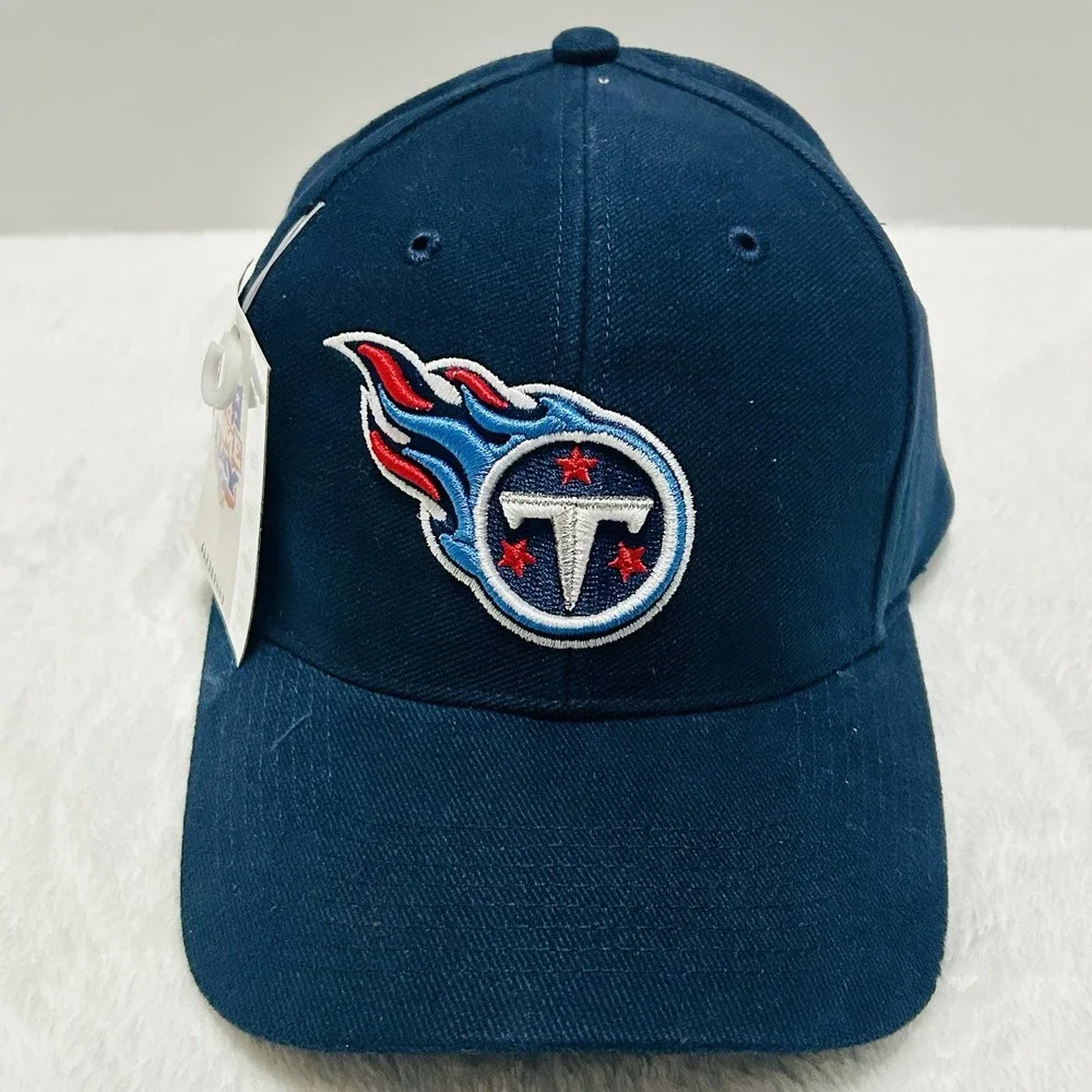 Game Day Tennessee Titans Team Adjustable Hat Cap Strap Blue‎ NFL Football